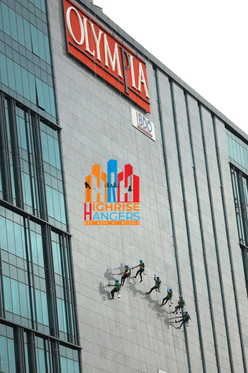 Building Exterior Facade Glass Cleaning Services in Chennai